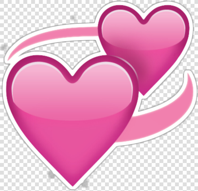 Two Pink Hearts Emoji Png Transparent Clipart Image   Heart Emoji Png Transparent  Png DownloadTransparent PNG