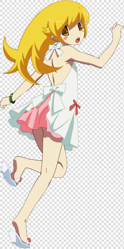 Characters From Monogatari   Oshino Shinobu Transparent Background  HD Png DownloadTransparent PNG