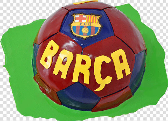 Piłka Fc Barcelona 3d   Birthday Cake  HD Png DownloadTransparent PNG