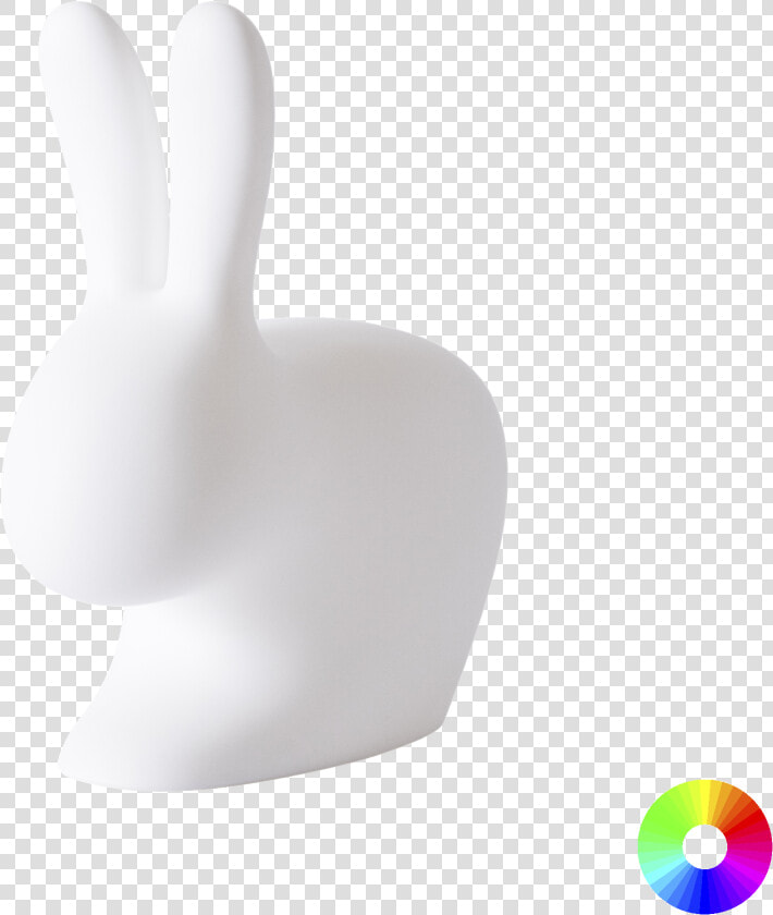 01 Qeeboo Rabbit Lamp Outdoor Led By Stefano   Png   Rabbit  Transparent PngTransparent PNG