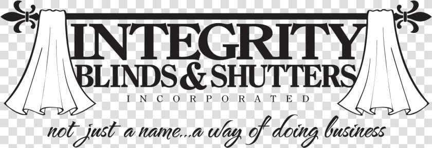 Integrity Blinds  amp  Shutters   Calligraphy  HD Png DownloadTransparent PNG