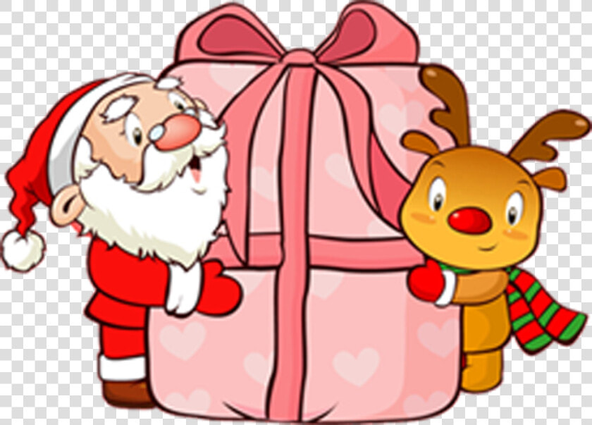 Party Clipart Santa Claus   การ์ด วัน ปี ใหม่  HD Png DownloadTransparent PNG