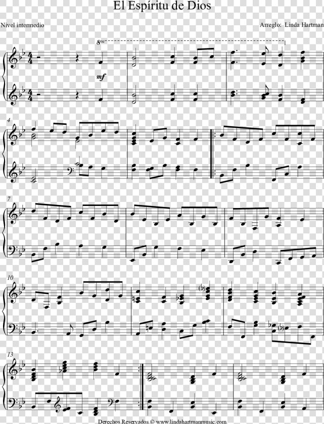 Partitura Piano Ursinho Pimpão  HD Png DownloadTransparent PNG