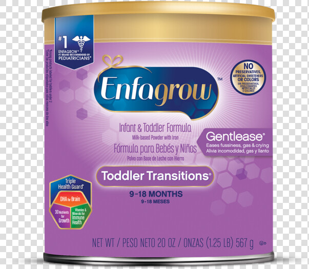 Enfagrow Premium Toddler Transitions Formula Powder    Enfagrow  HD Png DownloadTransparent PNG