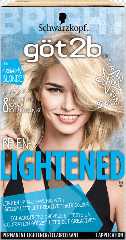 Beauty Lifestyle Wiki   Got2b Hair Dye Blonde  HD Png DownloadTransparent PNG