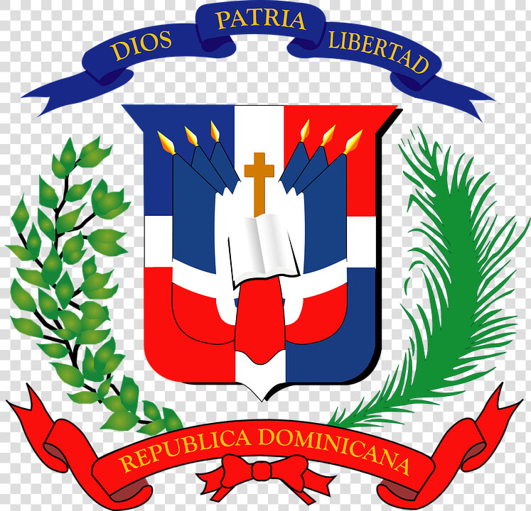 Dominican  Republic  Coat Of Arms  Coat  Arms   Escudo Nacional Dominicano Vector  HD Png DownloadTransparent PNG