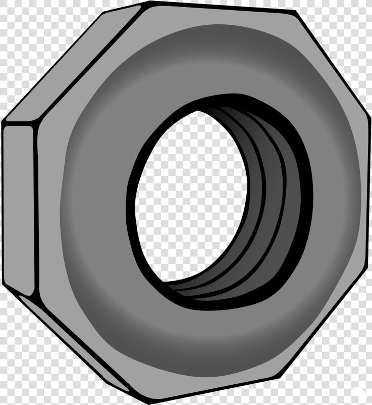 Hex Nut Clip Art  HD Png DownloadTransparent PNG