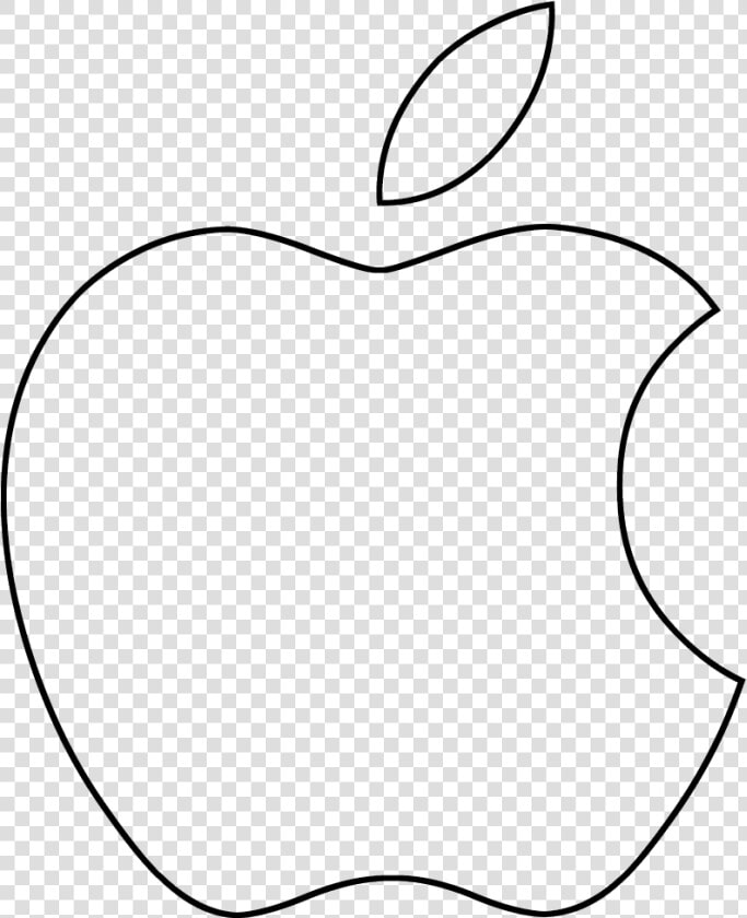 Apple Portable Network Graphics Logo Vector Graphics   Apple Logo Outline Vector  HD Png DownloadTransparent PNG