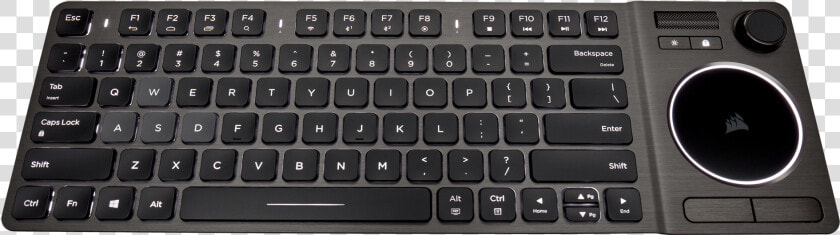 Corsair K83 Wireless Entertainment Keyboard  HD Png DownloadTransparent PNG