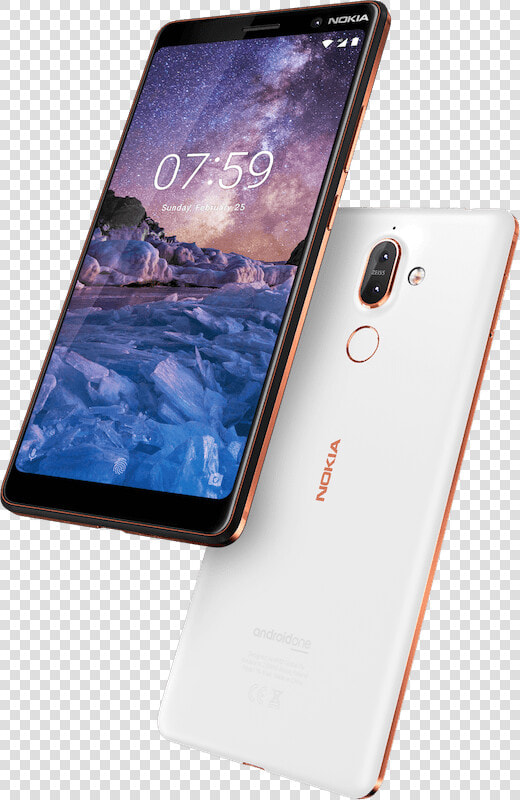 Nokia 7 Plus Front And Back   Nokia 7 Plus Price In Nigeria  HD Png DownloadTransparent PNG