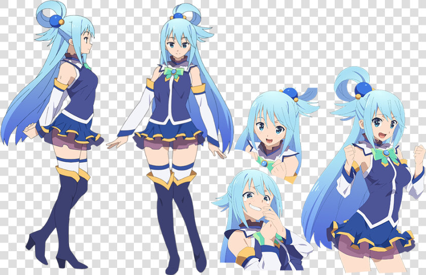 Cosplay Konosuba Aqua  HD Png DownloadTransparent PNG