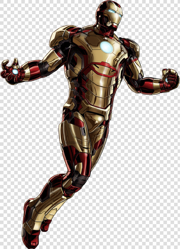 Iron Man Mk 42 Armor Portrait Art   Iron Man Marvel Avengers Alliance  HD Png DownloadTransparent PNG