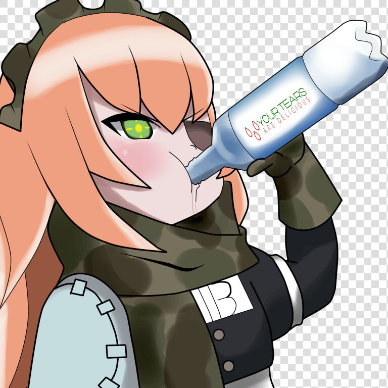 Transparent Rimworld Png   Anime Girl Drinking Tears  Png DownloadTransparent PNG