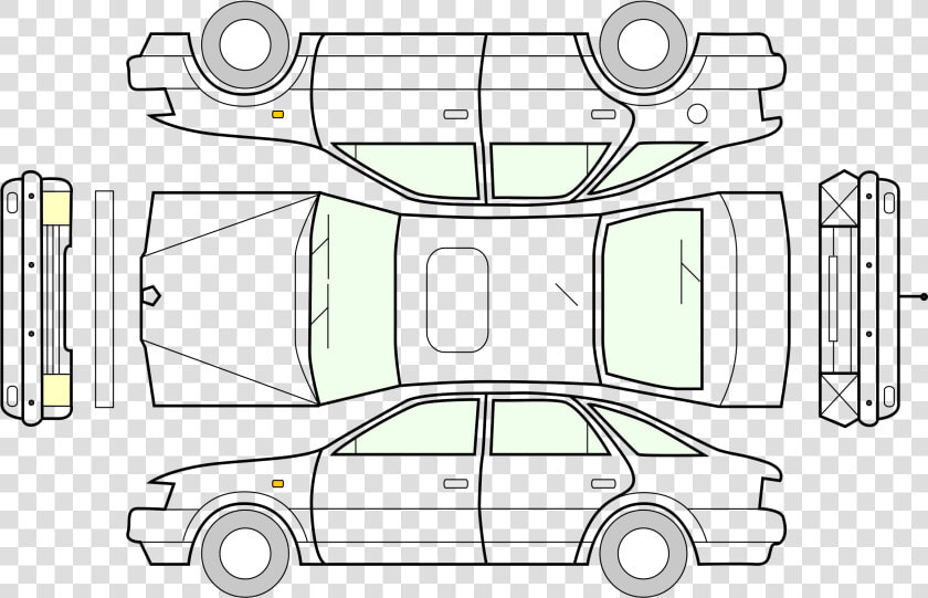 Car Png File   Car Template Cut Out  Transparent PngTransparent PNG