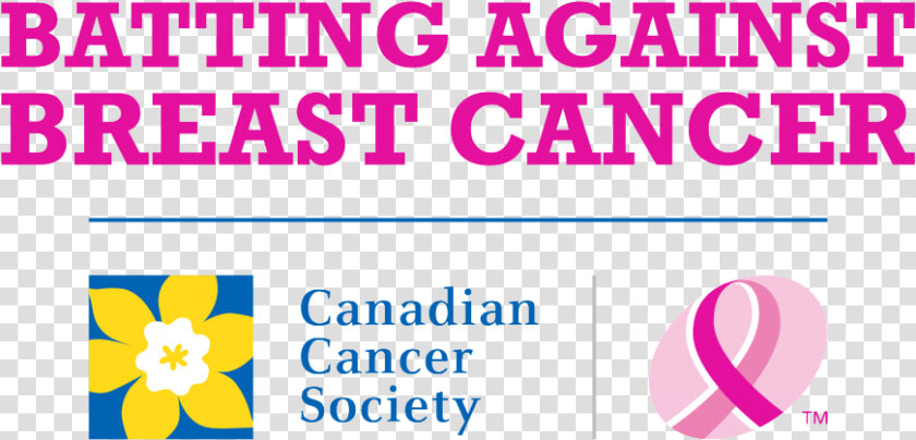 Canadian Cancer Society Canadian Breast Cancer Foundation  HD Png DownloadTransparent PNG