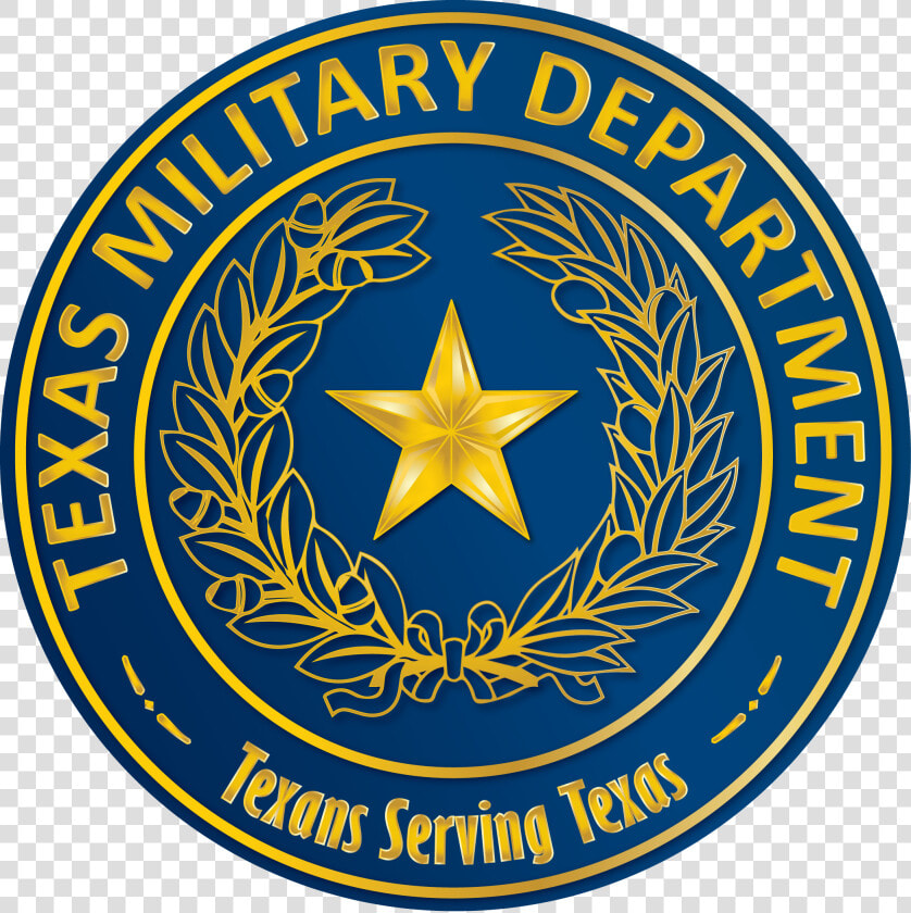 Texas Military Department Seal   Circle  HD Png DownloadTransparent PNG