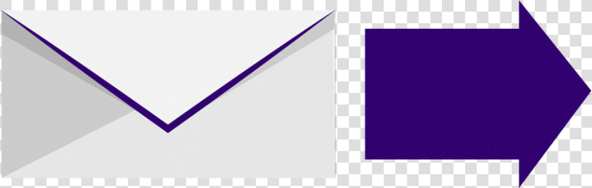 A Envelope With A Purple Arrow Pointing To The Right   Carmine  HD Png DownloadTransparent PNG