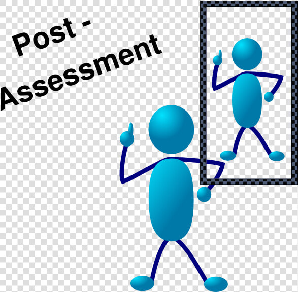 Blue Stick Man Post Assessment Svg Clip Arts   Stick People Clip Art  HD Png DownloadTransparent PNG