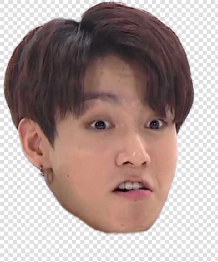 Jungkook Memes Face Sticker Taekkw Png Jung Kook Meme   Bts Meme Face Png  Transparent PngTransparent PNG