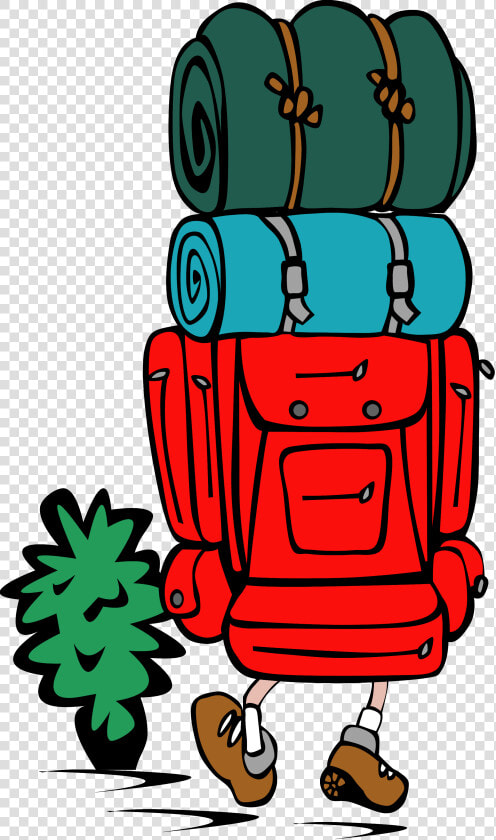 Hiker Vector Animated  HD Png DownloadTransparent PNG