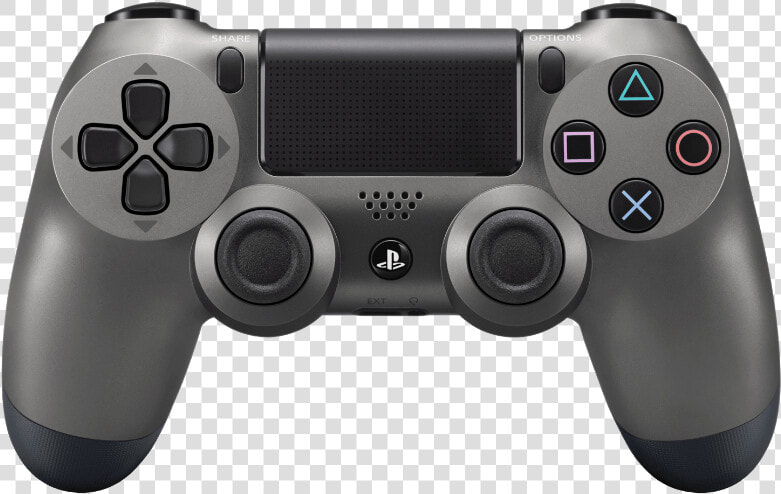 Black Steel Dualshock 4  HD Png DownloadTransparent PNG