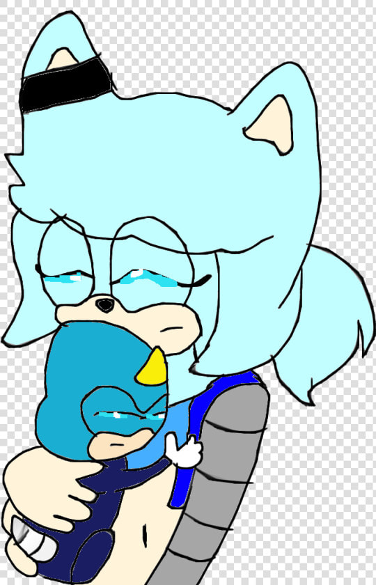 Linnea Hugs Volk   Cartoon  HD Png DownloadTransparent PNG