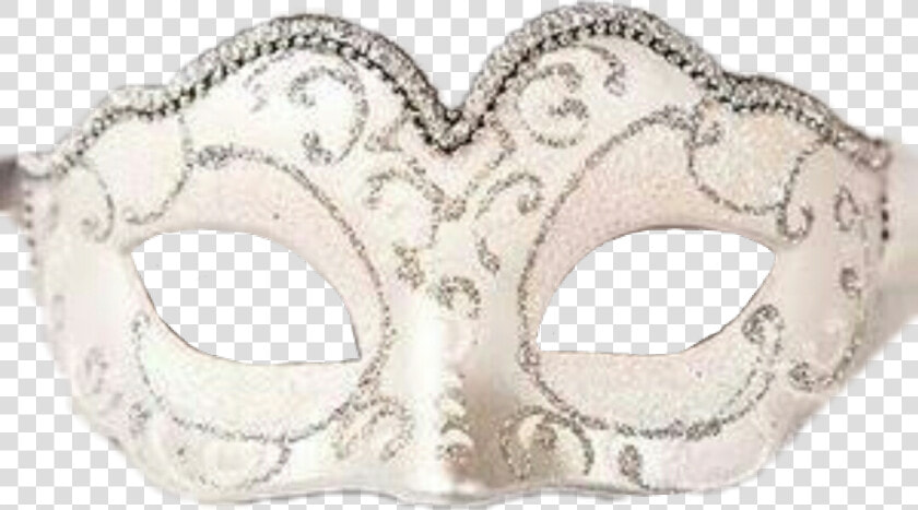  antifaz  freetoedit   Masquerade Mask Simple White  HD Png DownloadTransparent PNG