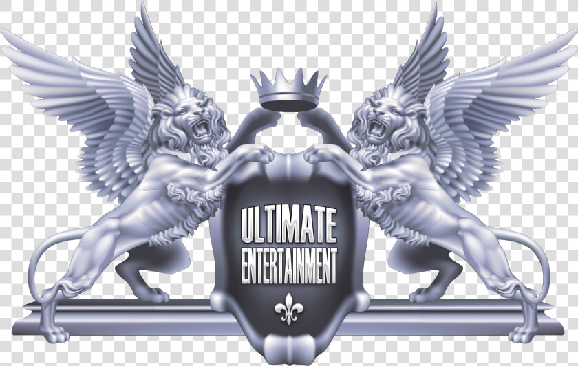 Two Winged Lion Heraldic Shield  HD Png DownloadTransparent PNG