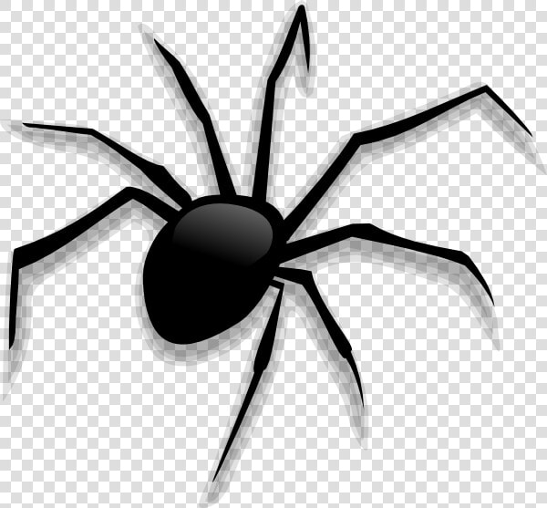 Spider Clip Art Scary   Spider Halloween Clipart  HD Png DownloadTransparent PNG