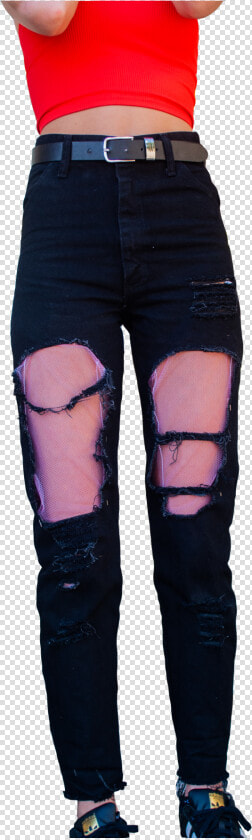 High rise Black Fishnet Jeans   Png Download   Pocket  Transparent PngTransparent PNG