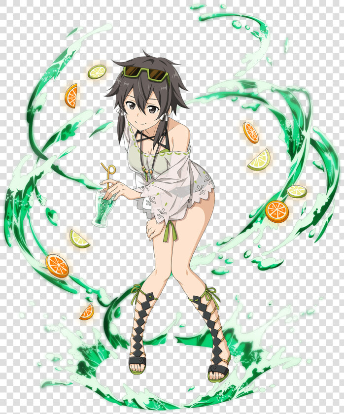 Transparent Sinon Png   Sword Art Online Memory Defrag Sinon  Png DownloadTransparent PNG