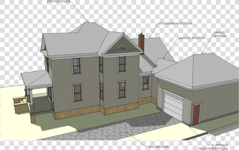 A Great Old Victorian   Adding A Garage To A Victorian House  HD Png DownloadTransparent PNG