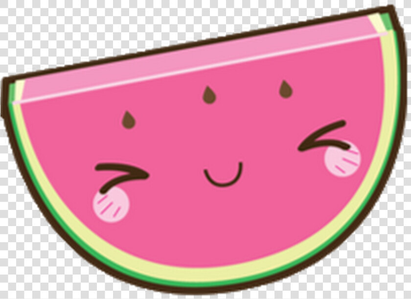 Youtube Sandia Kawaii  Kawaii Drawings  Cute Drawings    Cute Watermelon Transparent  HD Png DownloadTransparent PNG