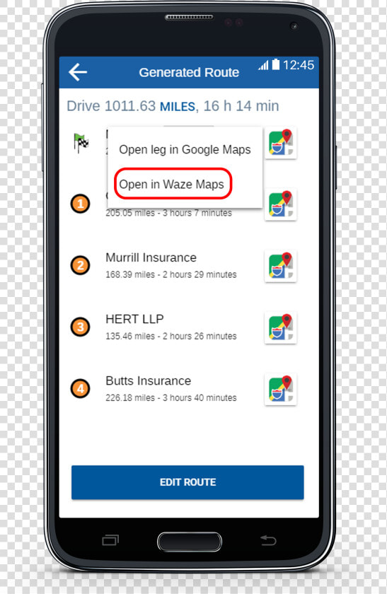 Export Your Route To Waze With Espatial   Png Download   Amazon Authenticator App Download  Transparent PngTransparent PNG