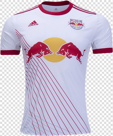 New York Red Bulls 17 18 Home Jersey   New York Red Bull Kit 2019  HD Png DownloadTransparent PNG