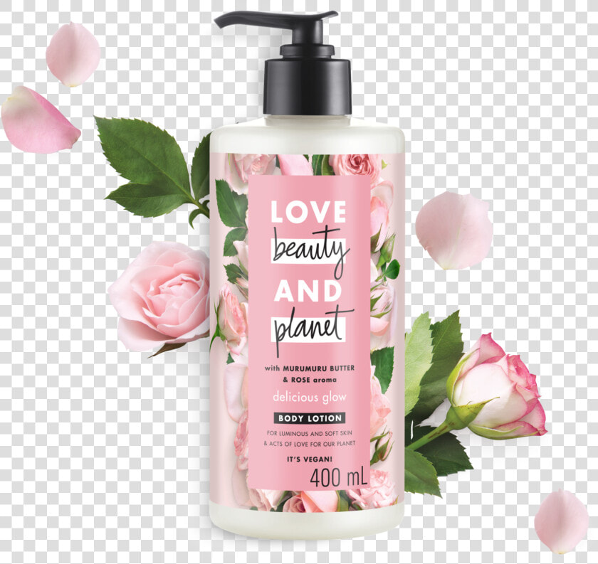 Transparent Lotion Bottle Png   Body Lotion Love Beauty And Planet  Png DownloadTransparent PNG