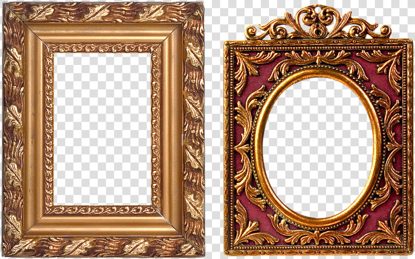 Frame  Carved  Gold  Baguette  Filigreed  Ornament   Oval Shaped Photo Frame  HD Png DownloadTransparent PNG