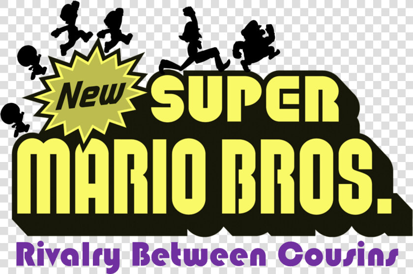 Mario Bros Logo Png Image Library   New Super Mario Bros  Transparent PngTransparent PNG