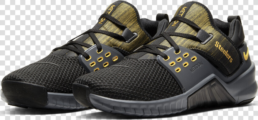 Steelers Metcon 2 Sneaker   Nike Free Metcon 2  HD Png DownloadTransparent PNG