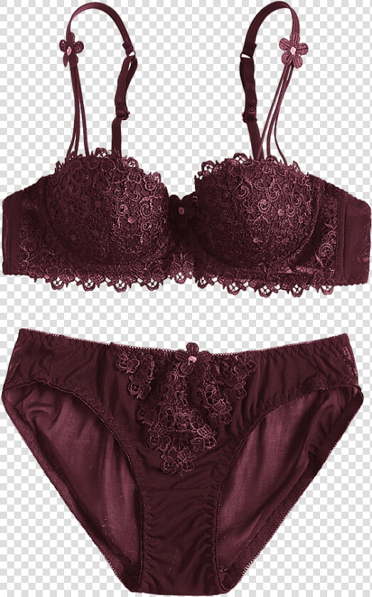 Wholesale Lace Overlay Underwire Bra And Mesh Panties   Lingerie Top  HD Png DownloadTransparent PNG