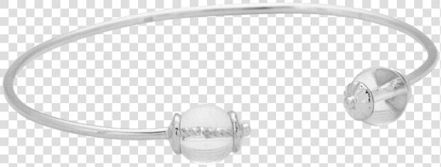 White Quartz Cuff 2  HD Png DownloadTransparent PNG