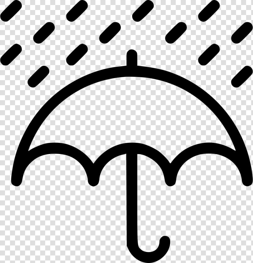 Rain Rainfall Umbrella Svg   Rain Umbrella Icon Png  Transparent PngTransparent PNG