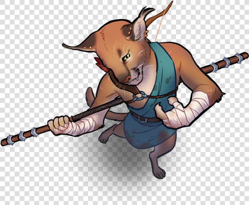 Tabaxi Drunken Master Monk  HD Png DownloadTransparent PNG