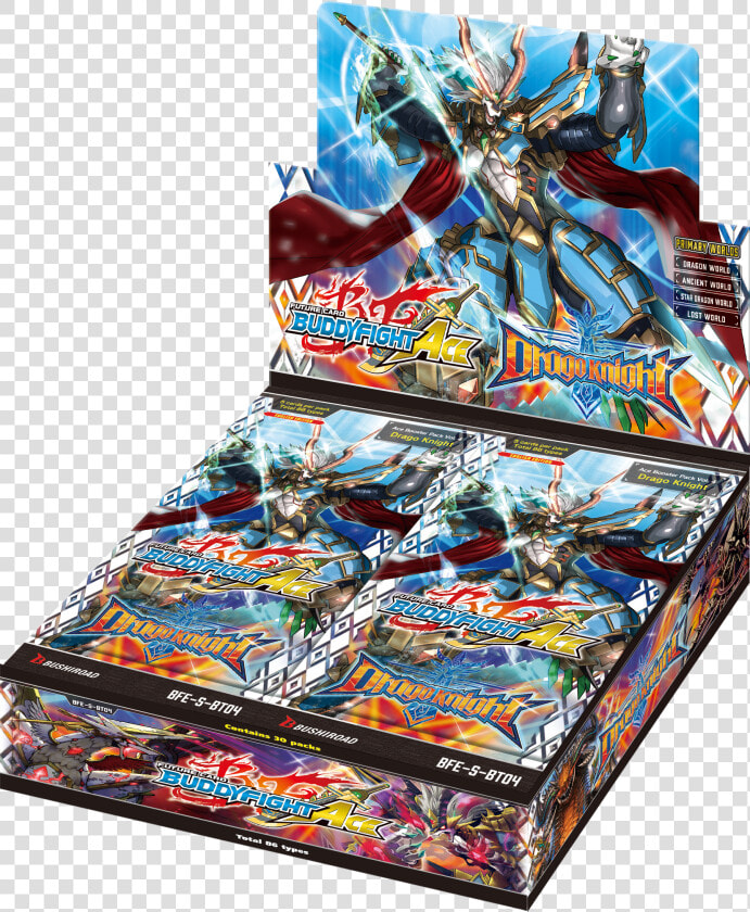 Buddyfight Drago Knight Booster Box  HD Png DownloadTransparent PNG