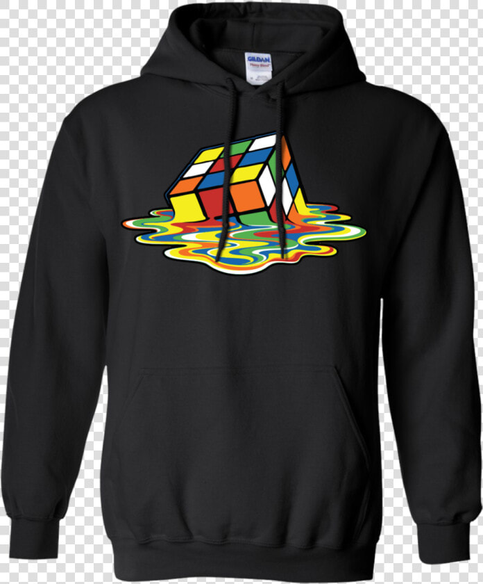 Melting Rubiks Cube Shirt   No Such Thing As A Fish Hoodie  HD Png DownloadTransparent PNG