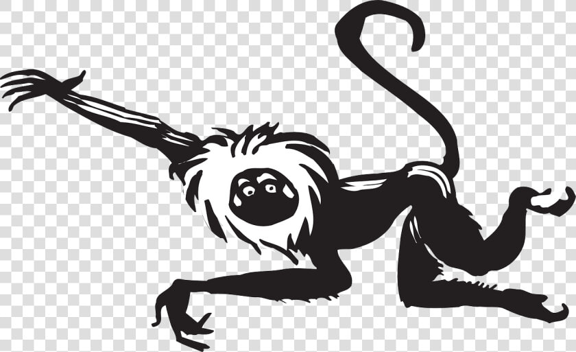 Transparent Hanging Monkey Png   Tribal Monyet  Png DownloadTransparent PNG