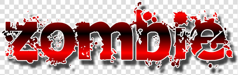 Graphics  Text  Zombie  Dark  Creepy  Horror  Blood   Zombie Name Png  Transparent PngTransparent PNG