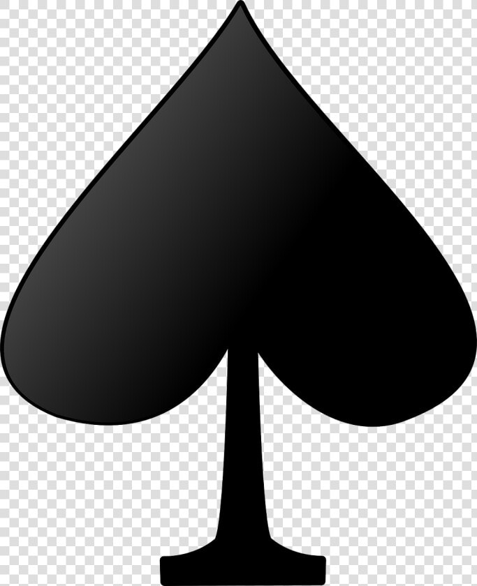 Playing Cards Symbols Spade  HD Png DownloadTransparent PNG