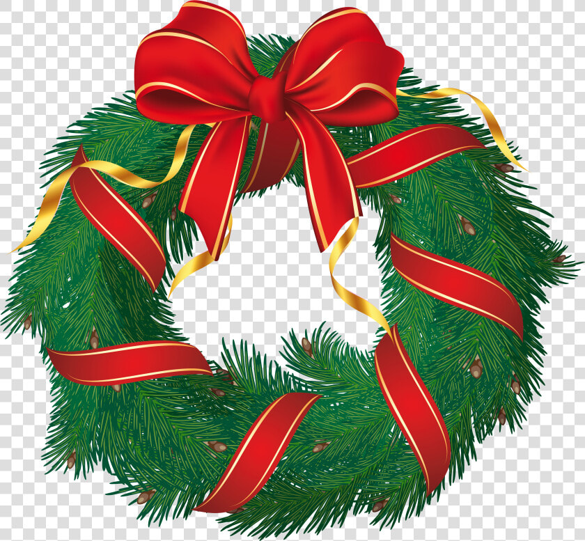 Christmas Wreath Png Transparent   Transparent Background Christmas Wreath Clipart  Png DownloadTransparent PNG