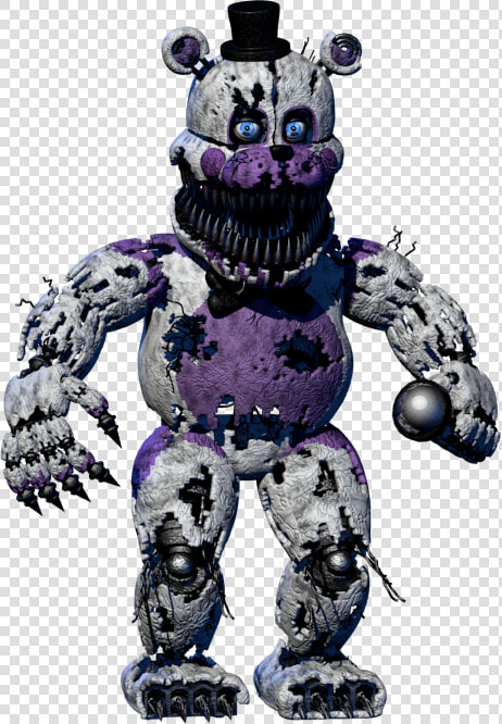 Nightmare Funtime Freddy   Nightmare Funtime Freddy Baby  39 s Nightmare Circus  HD Png DownloadTransparent PNG